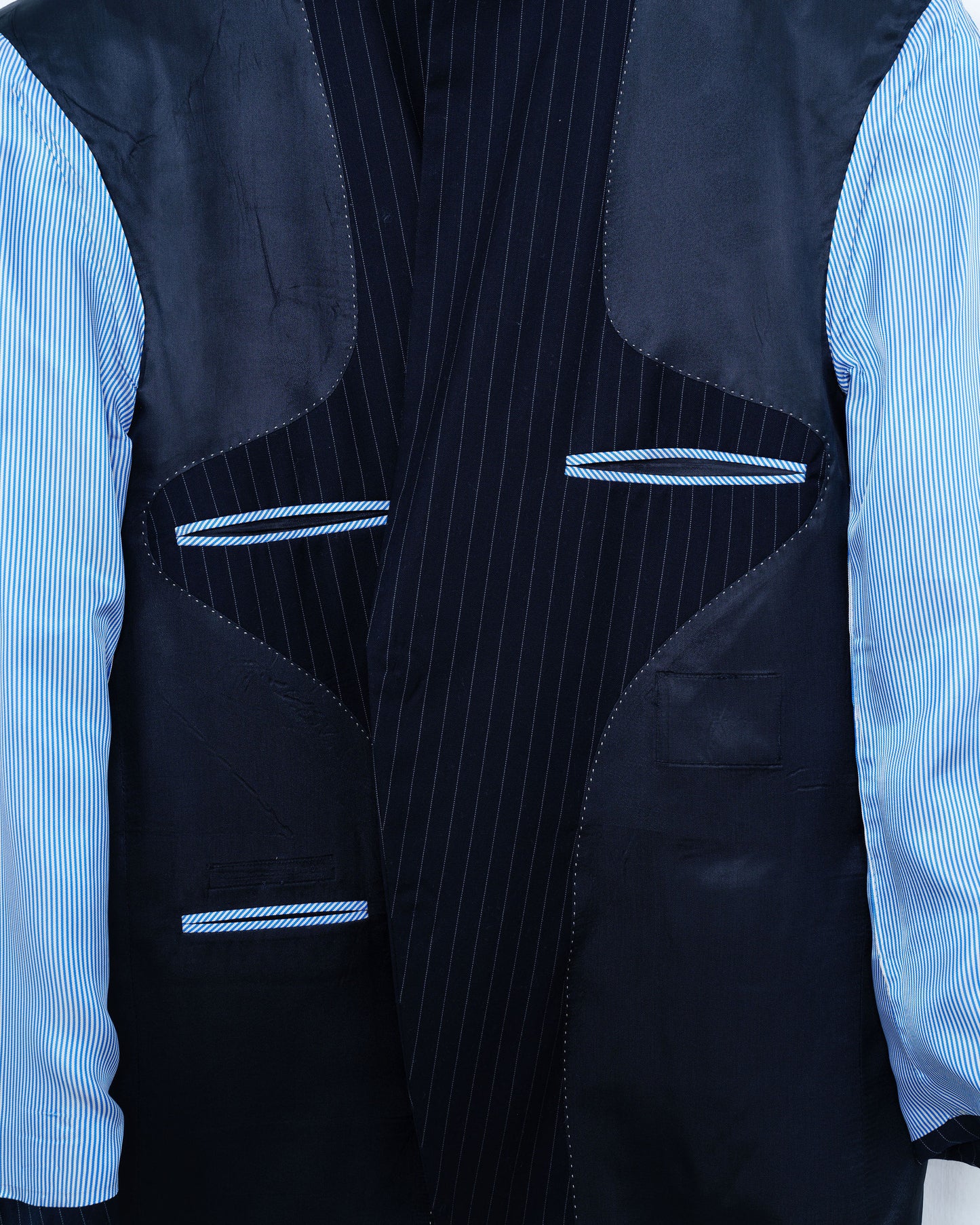 Plaay Blue Pin Stripe Suit