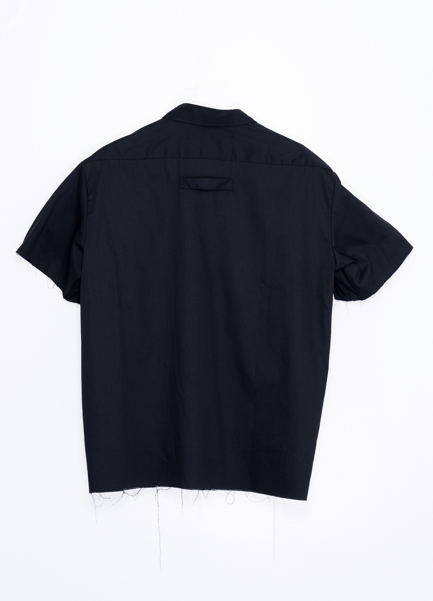 Work Shirt Short-Sleeve Button – Up-Black