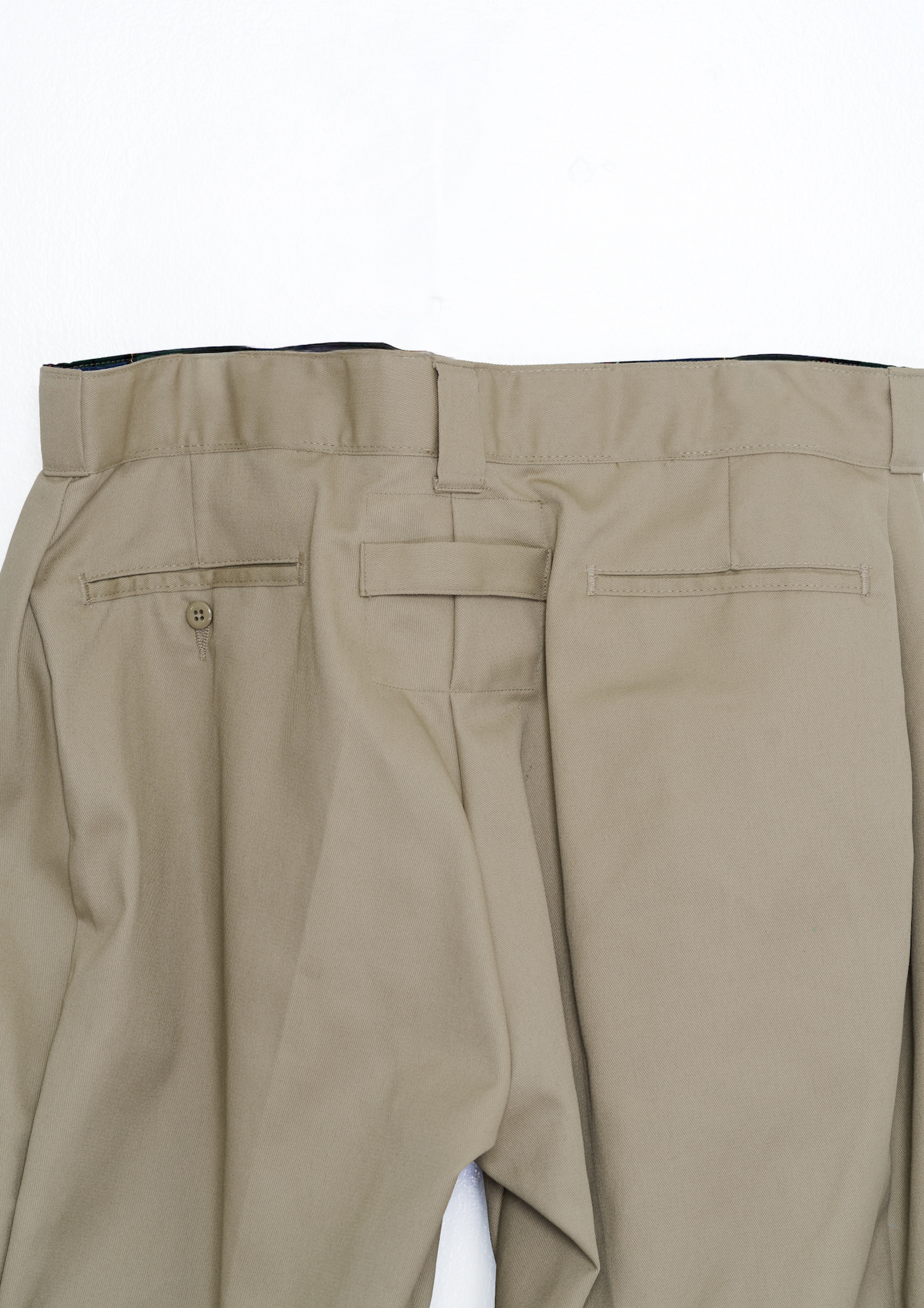 Plaay Pleated Work Trousers – Khaki