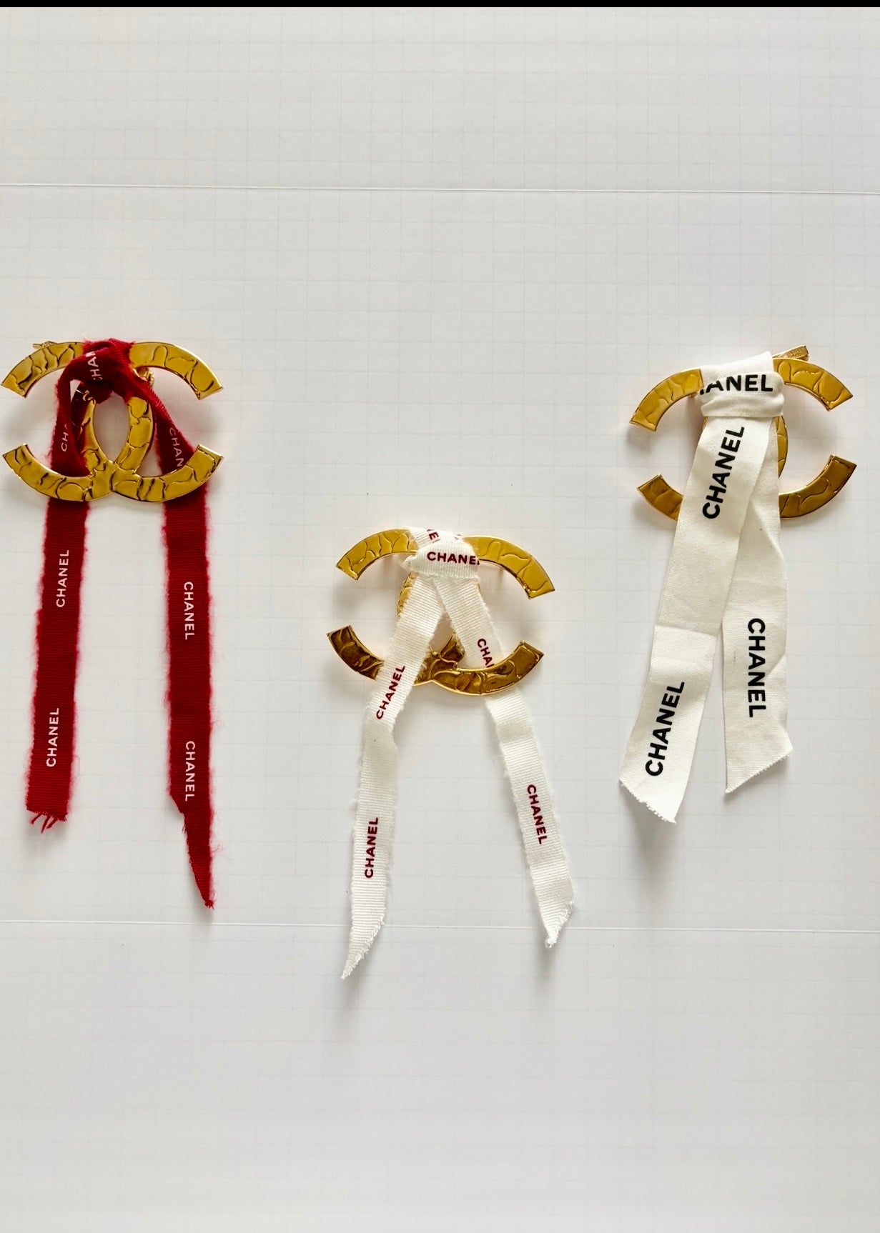 Oversized CC Brooch