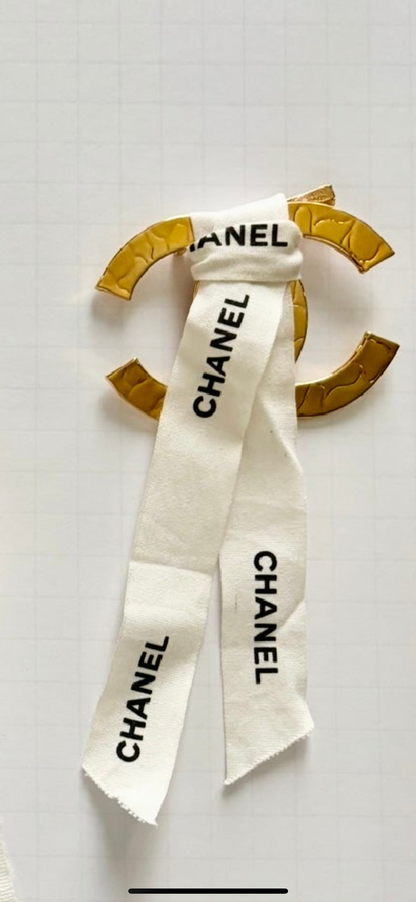 Oversized CC Brooch