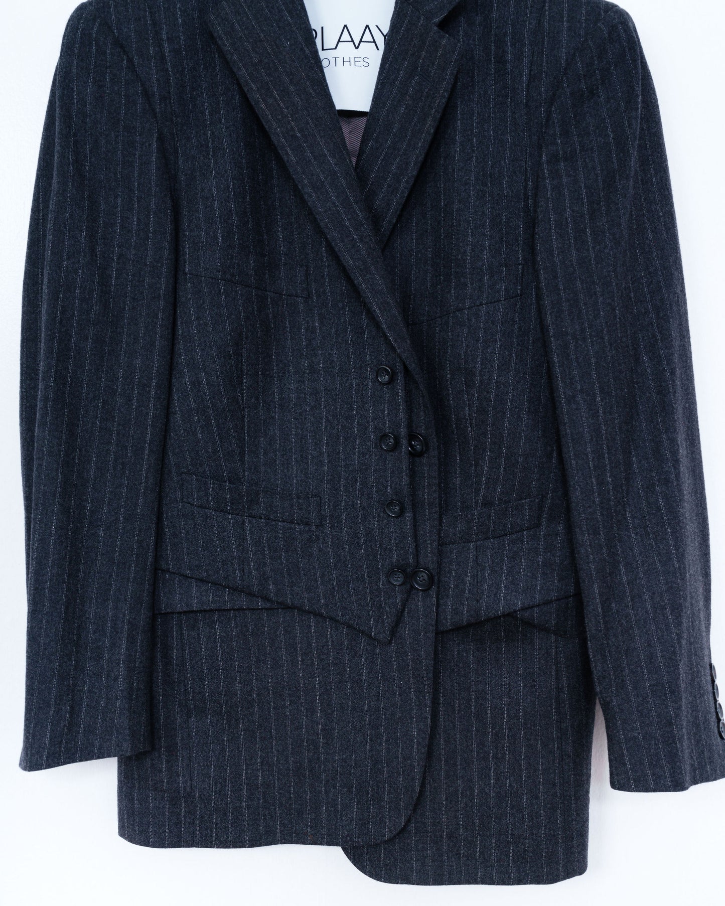 Plaay Grey Pin Stripe Suit