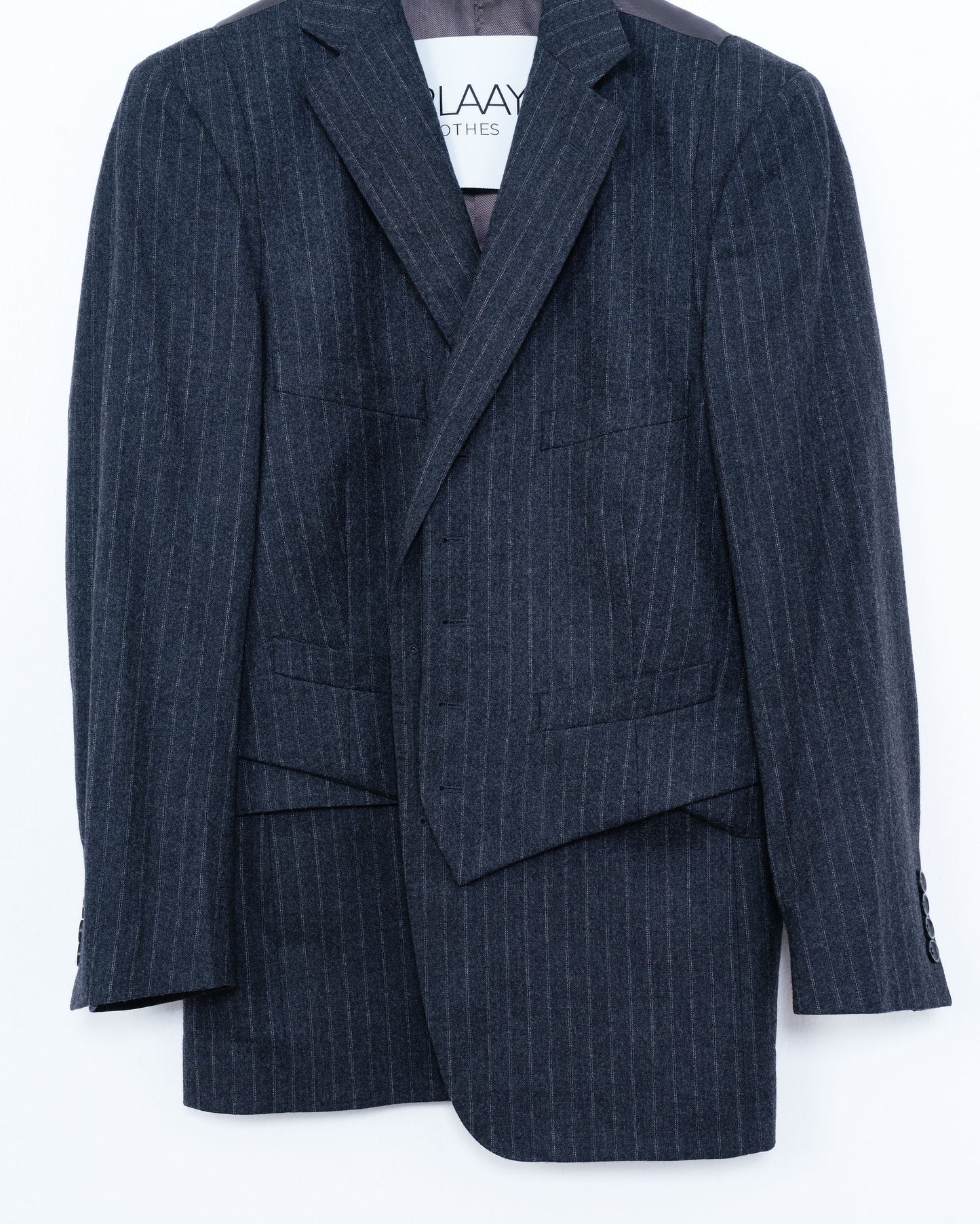 Plaay Grey Pin Stripe Suit