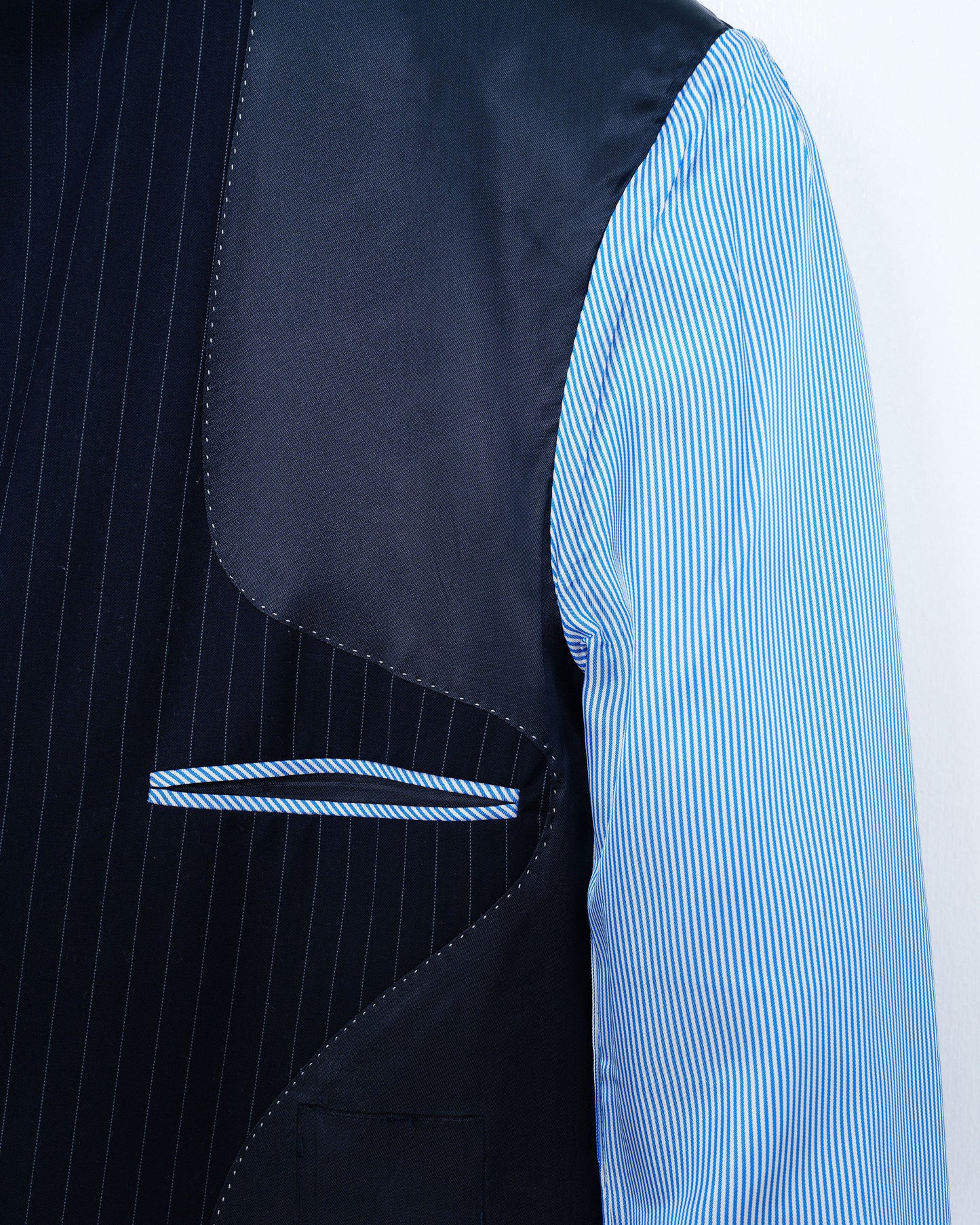 Plaay Blue Pin Stripe Suit