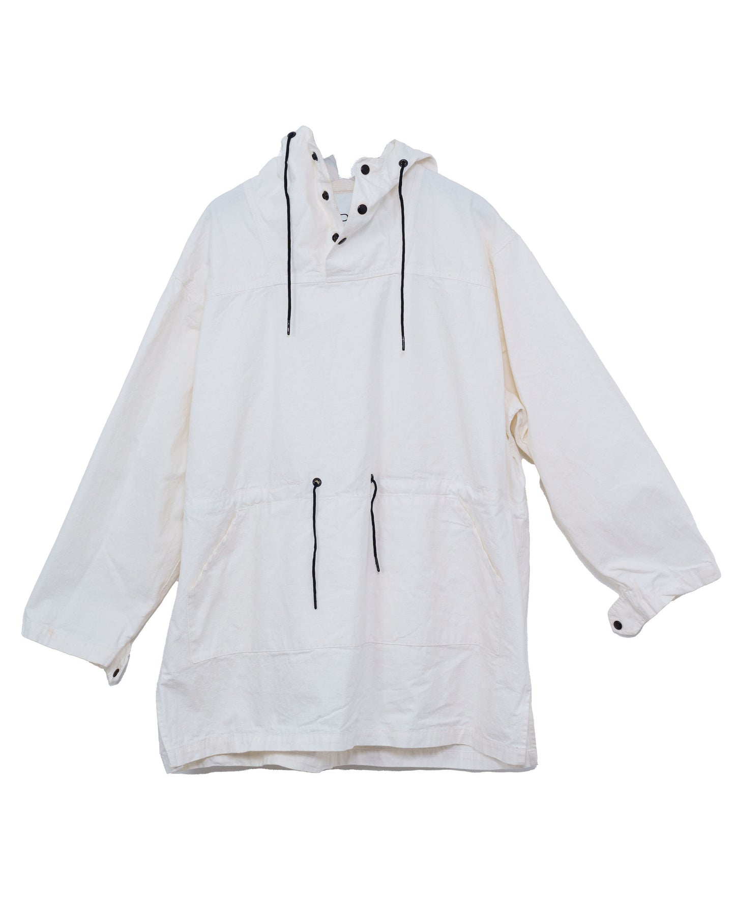 Parka White Pull Over