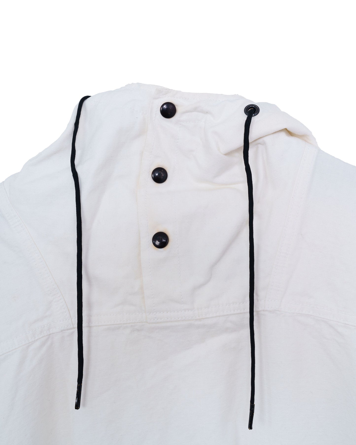 Parka White Pull Over