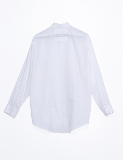 Classic Pleated Tuxedo Shirt – Crisp White