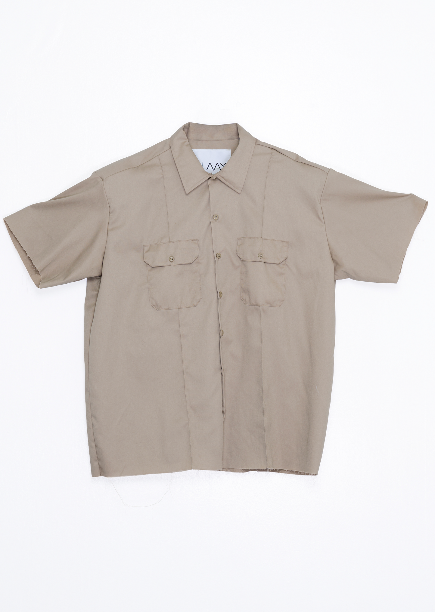 Work Shirt Short-Sleeve Button-Up – Sand