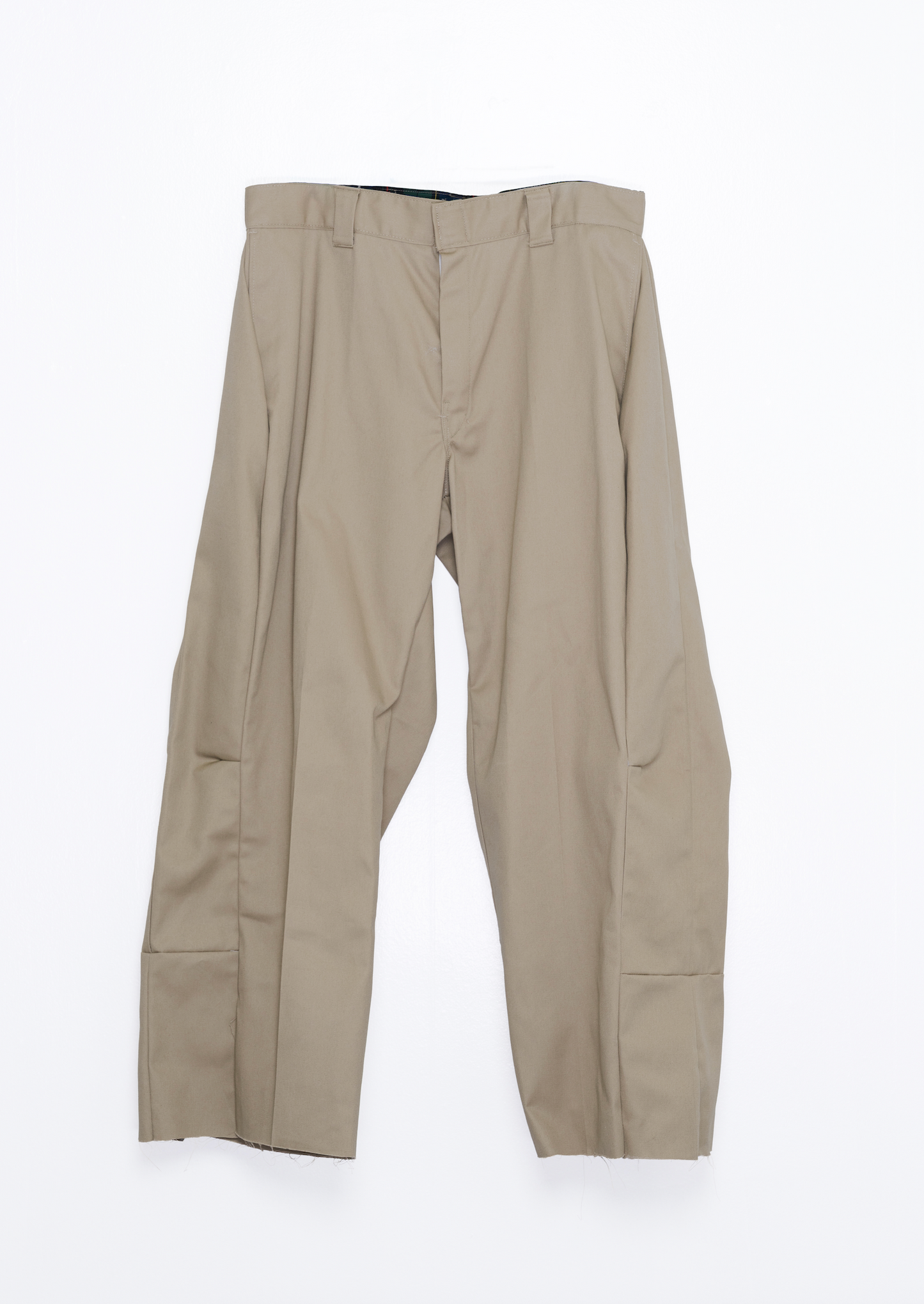 Plaay Pleated Work Trousers – Khaki