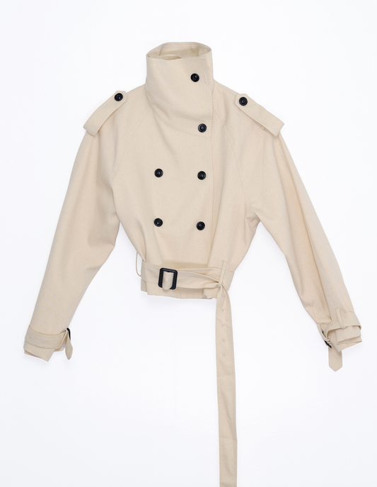 Cream Crop Trench
